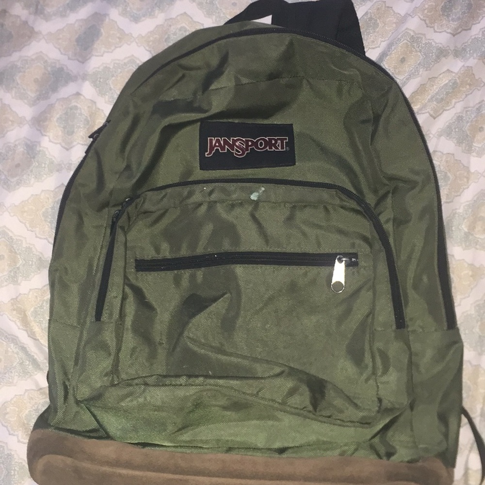 Jansport  Forest Green Back Pack